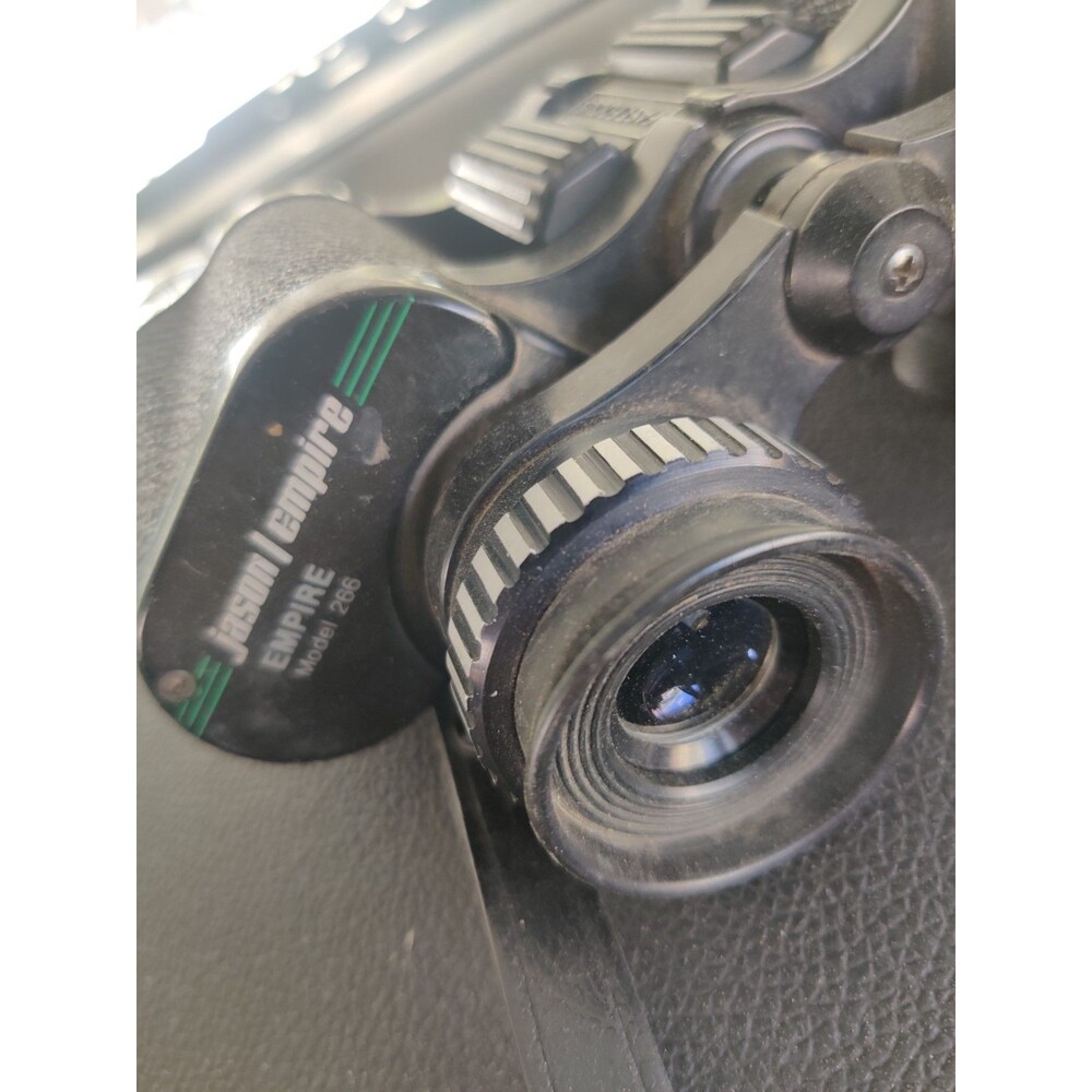 EMPIRE Model 266 7x35 Porro Prism Coated Binoculars Fast Focus Black